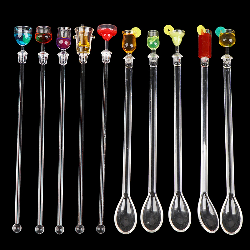 Bar Blender Mixing - Cocktail Stirrer Drink Mixing Stick Set