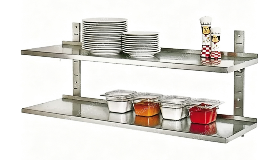 Wall Shelf Commercial Kitchen - Industrial Kitchen Equipment Stainless Steel Double