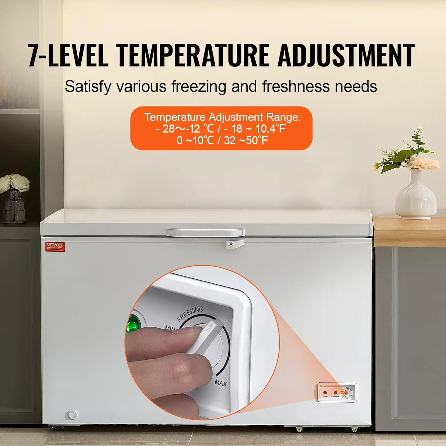 Chest Freezer, 12.8 Cu.ft / 34 - Commercial Chest Freezer review and price
