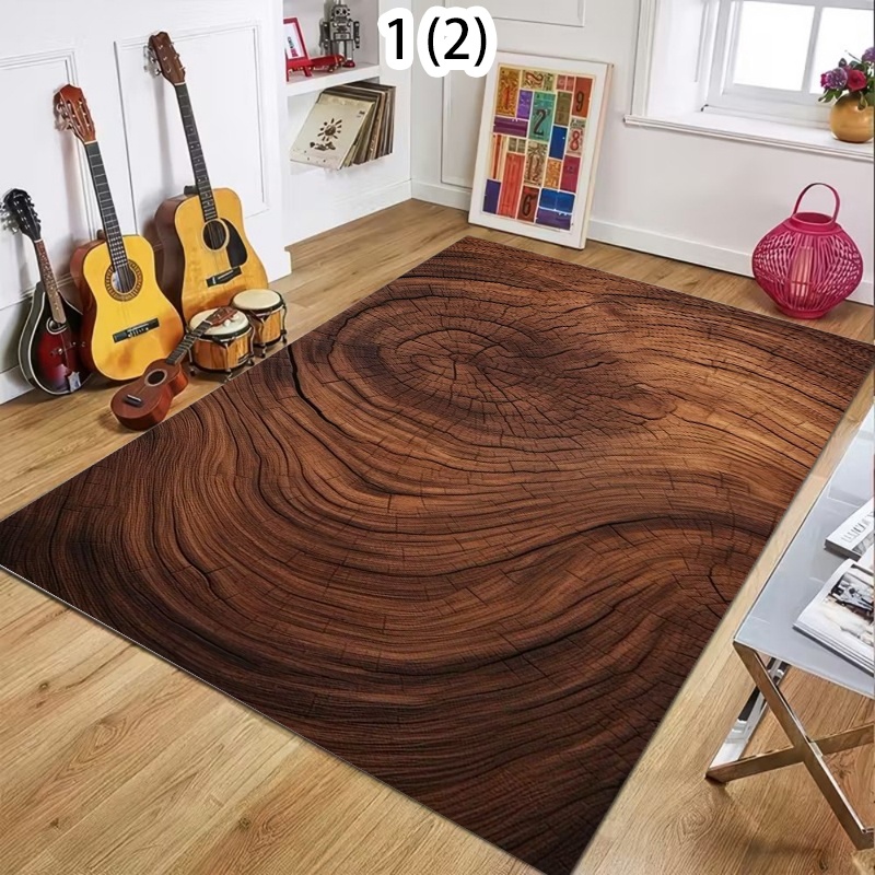 Natural Wood Grain Area Rug Br - Commercial Kitchen Non Slip Flooring review and price