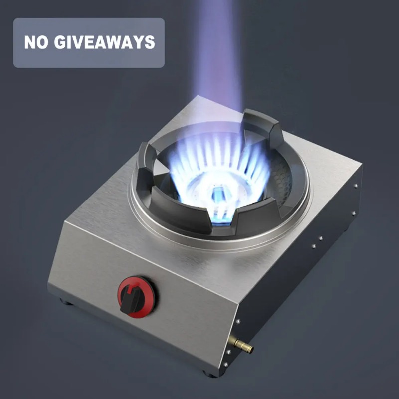 Kitchen Gas Hob Cooktop Single - Commercial Kitchen Stove review and price