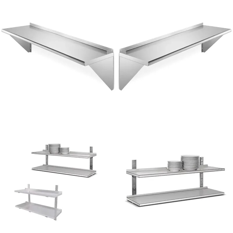 Custom 304 Stainless Steel Com - Wall Shelf Commercial Kitchen review and price