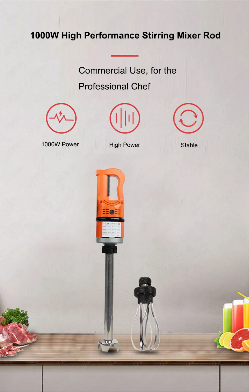 K4B-530 Electric Hand Blender  - Bar Blender Mixing review and price
