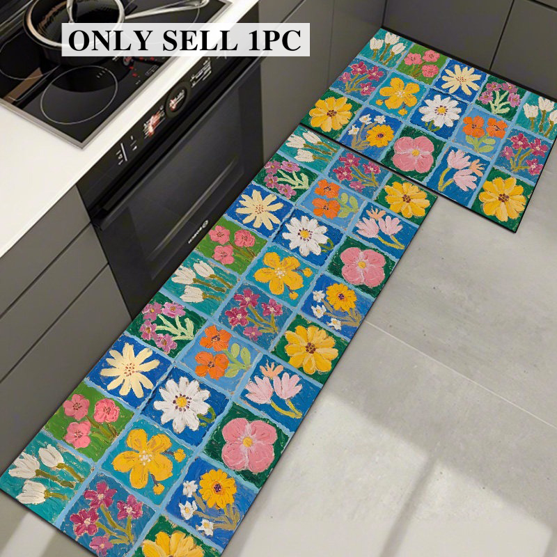Kitchen Rug Pvc Waterproof Lea - Commercial Kitchen Non Slip Flooring review and price