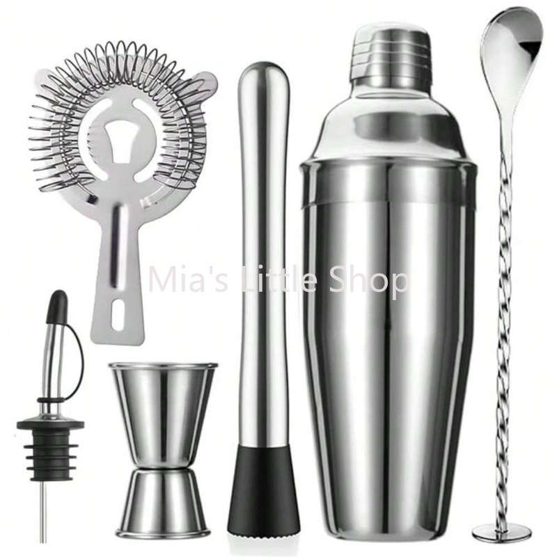 Glass Cocktail Shaker Set, Han - Bar Blender Mixing review and price