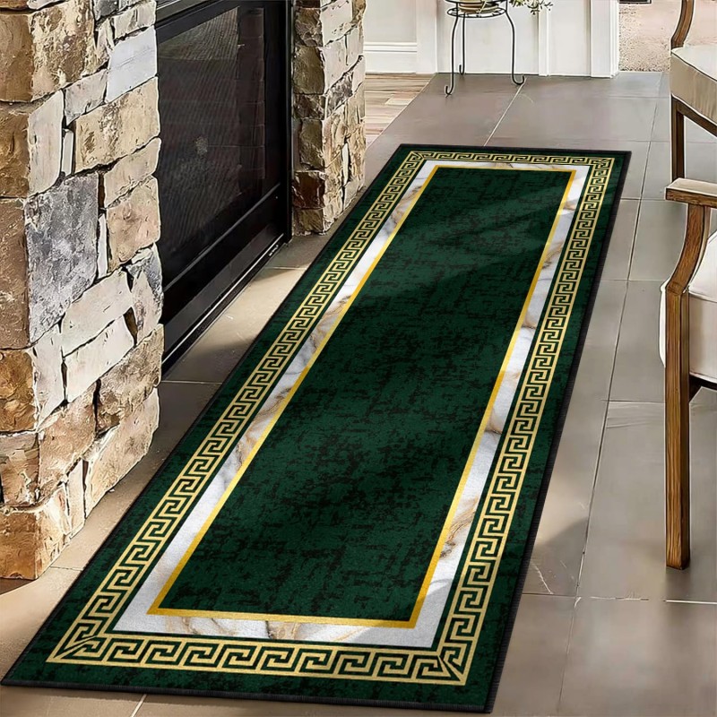 Abstract Art Runner Rug Blue Y - Commercial Kitchen Non Slip Flooring review and price