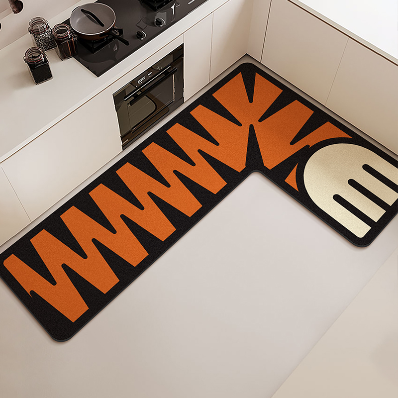L-shaped Kitchen Floor Mat Wat - Commercial Kitchen Vinyl review and price