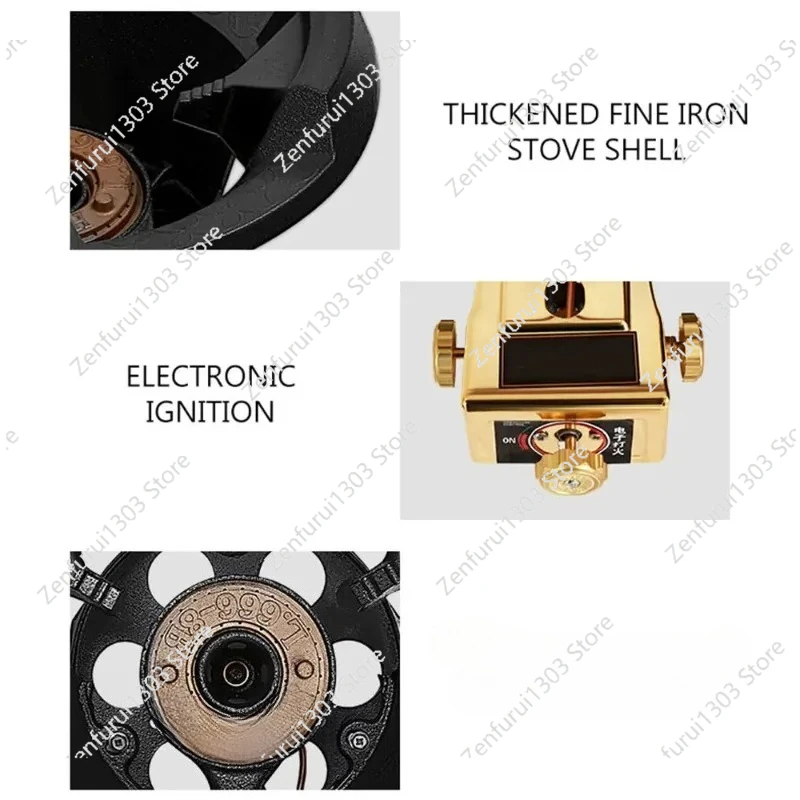 Commercial Fierce Fire Gas Sto - Commercial Kitchen Stove review and price
