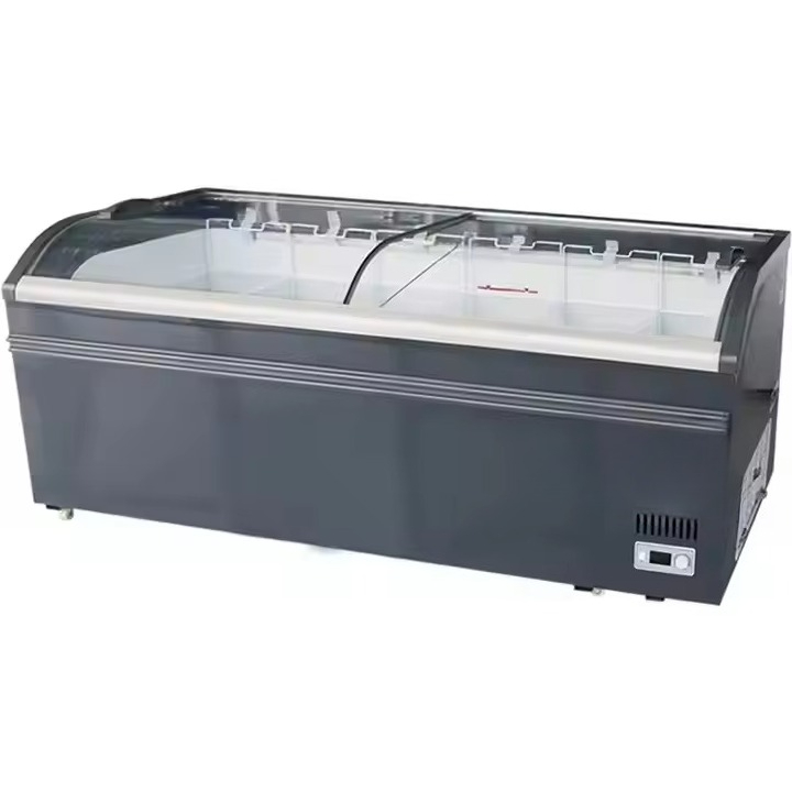Commercial curved top glass sl - Commercial Chest Freezer review and price
