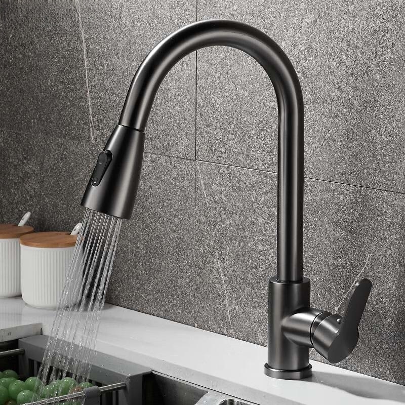 Matte Black Kitchen Faucet Sin - Commercial Kitchen Mixer Tap review and price