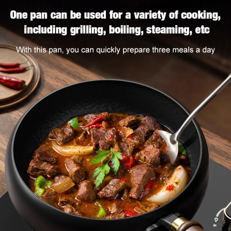Big Belly Pot Uncoated  Hand-M - Commercial Kitchen Stove review and price