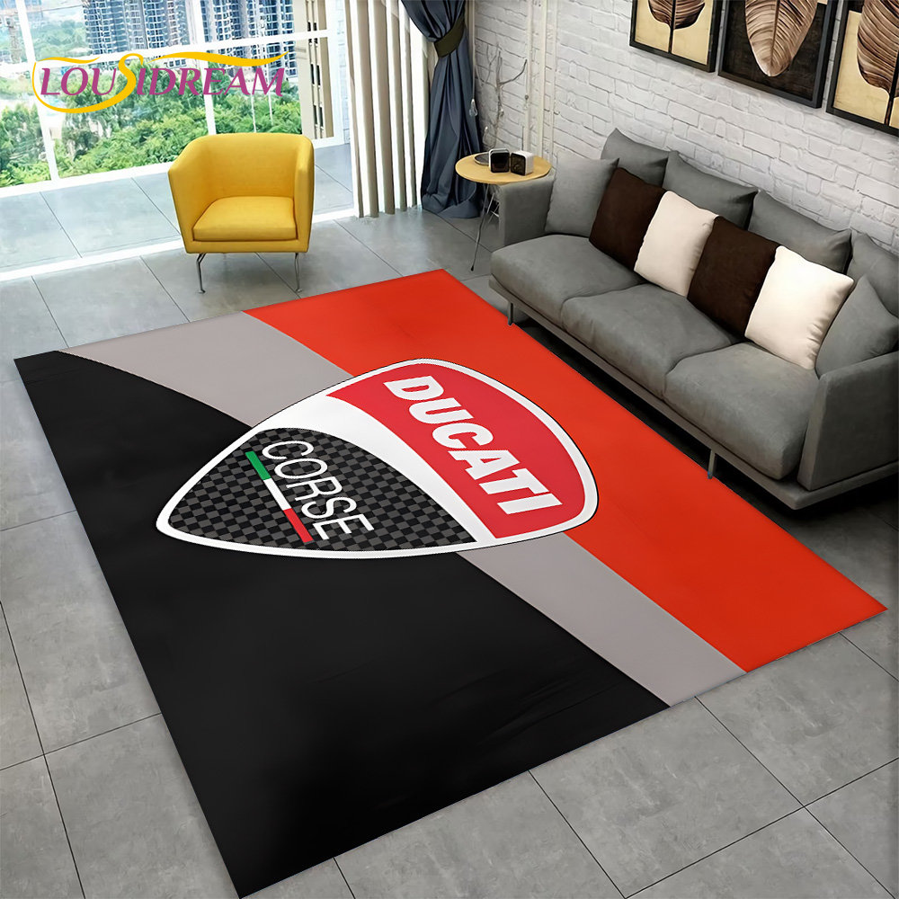 3D D-Ducati Pattern Area Rug L - Commercial Kitchen Non Slip Flooring review and price