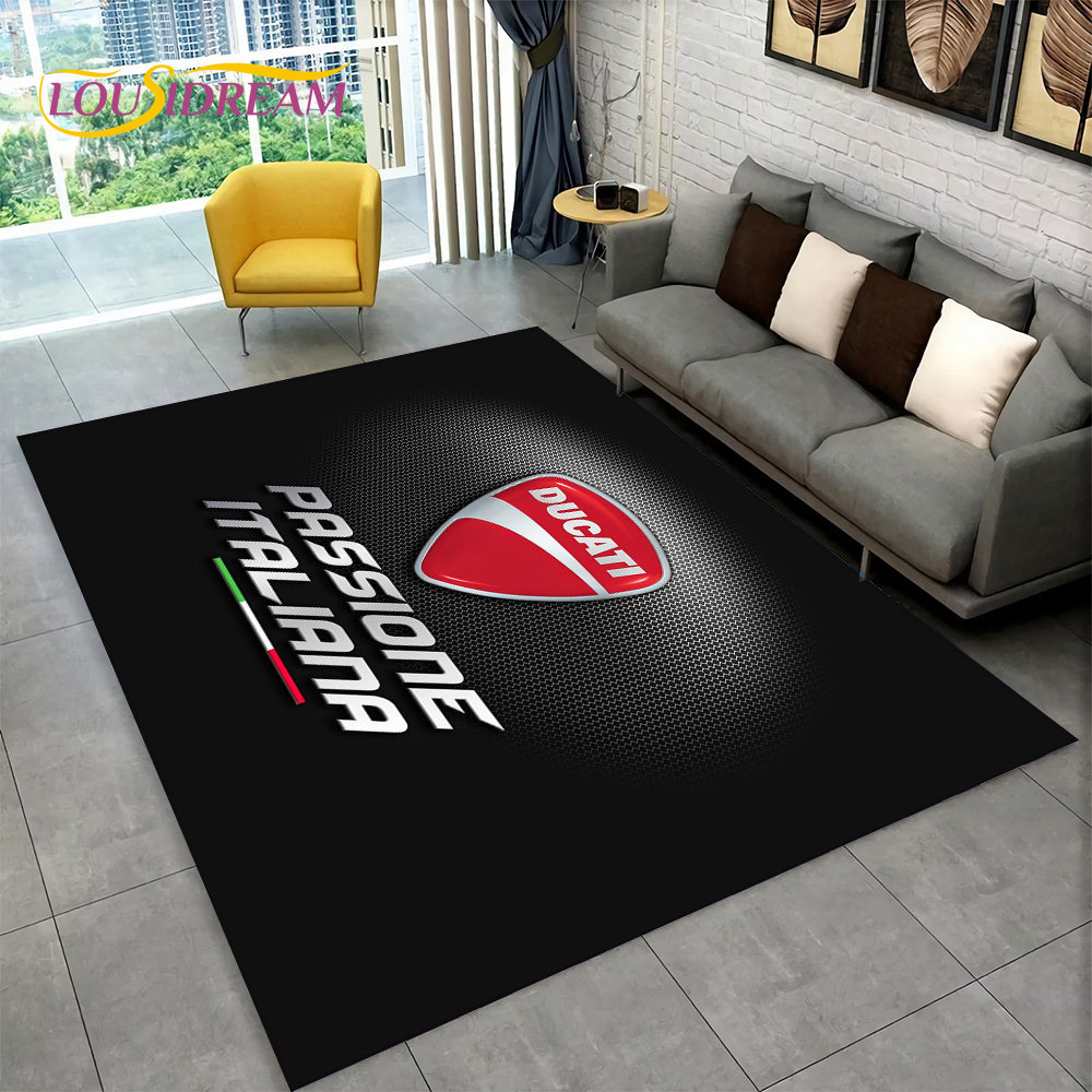 3D D-Ducati Pattern Area Rug L - Commercial Kitchen Non Slip Flooring review and price