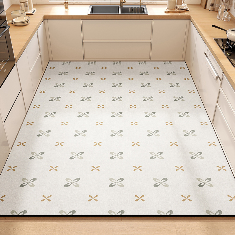 Kitchen Rug PVC Leather Waterp - Commercial Kitchen Non Slip Flooring review and price